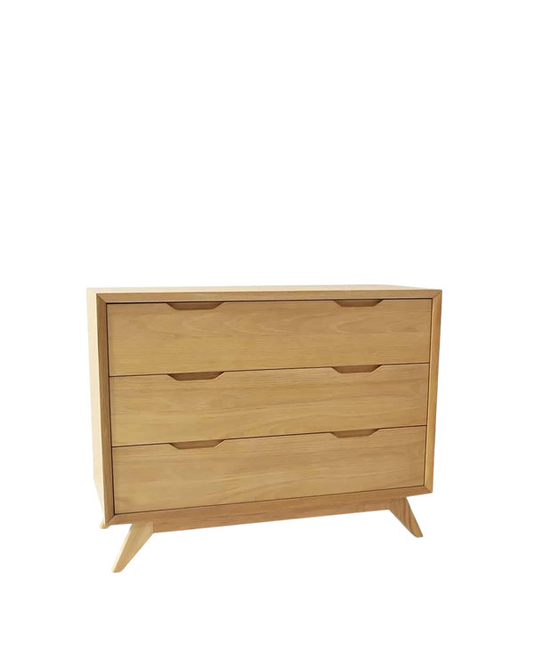 Harper 3 Drawer Chest - Oak