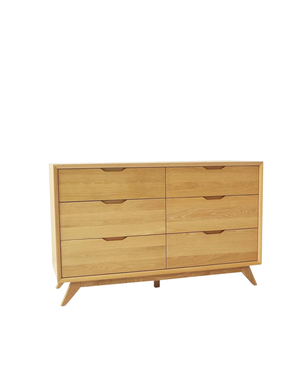 Harper 6 Drawer Chest - Oak