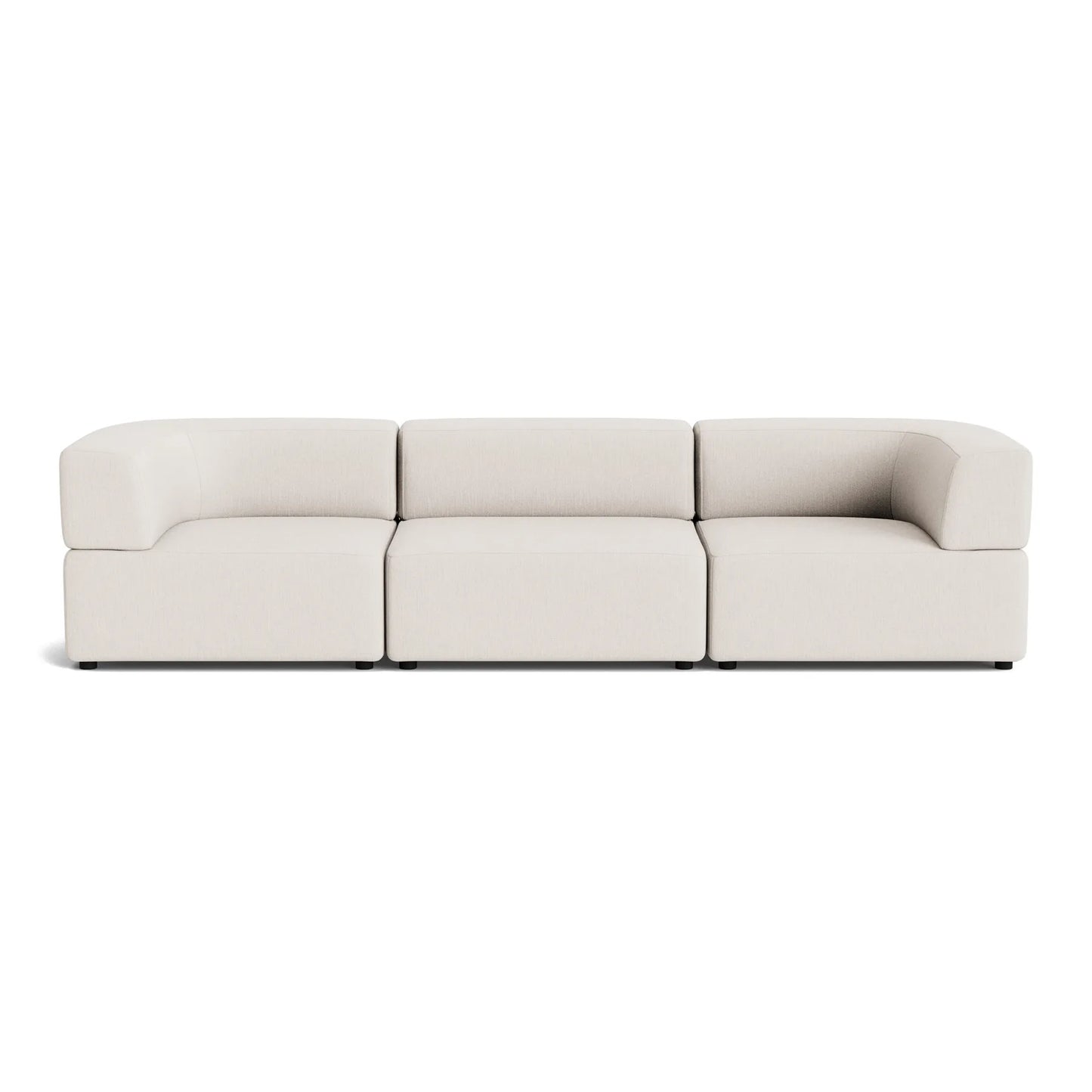 Stretch 4 Seater Sofa - Silex Off White