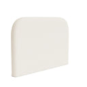 Plush Queen Bed Head - Copenhagen Off White