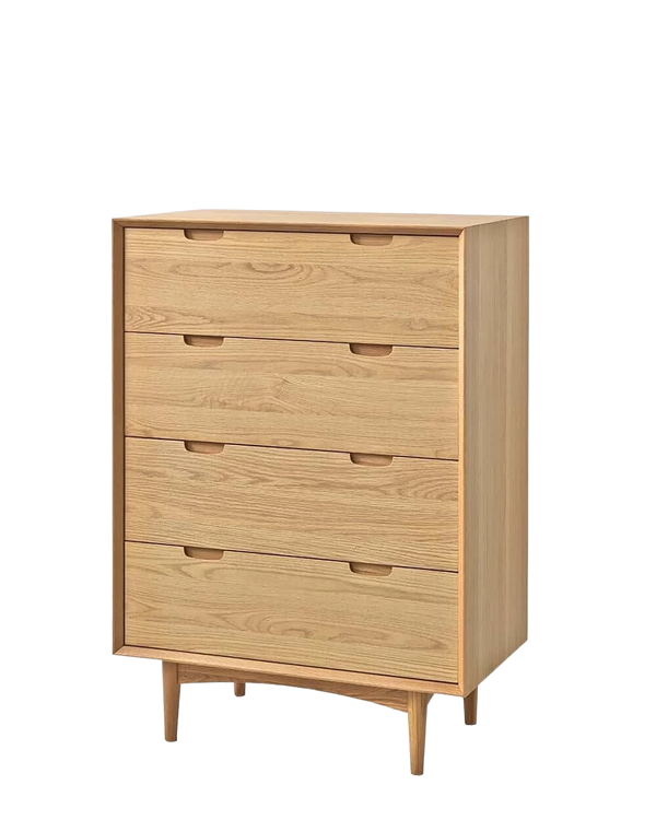 Mia 4 Drawer Chest - Oak