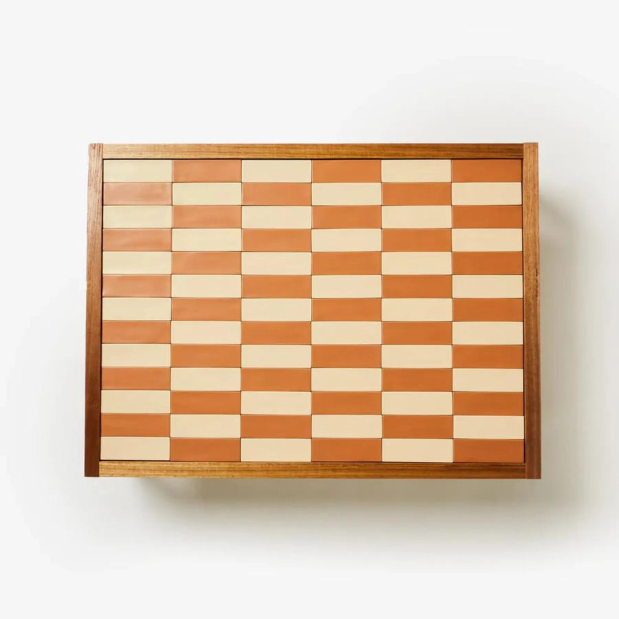 Tiled Coffee Table - Blush Terracotta