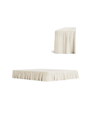 Ritual King Bed Skirt - Corduroy Off White