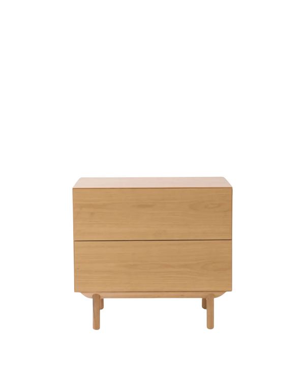 Compound Bedside Table - Oak