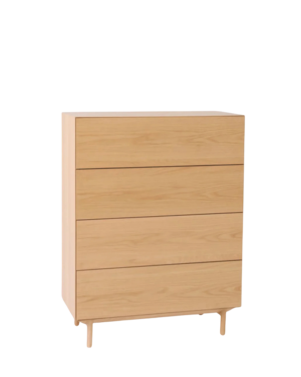Compound 4 Drawer Chest - Oak