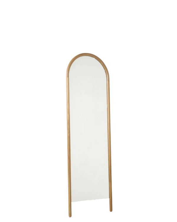 Arc Mirror 58cm X 178cm - Oak