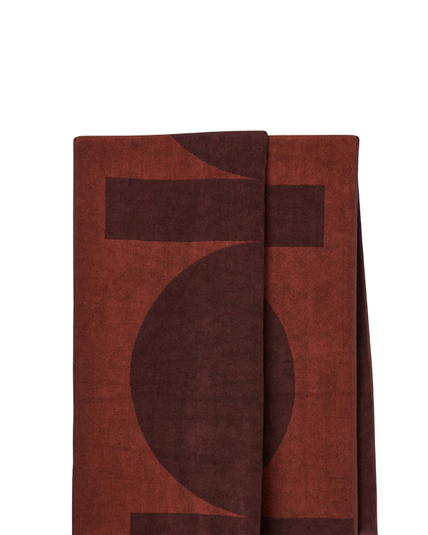 Reflect Beach Towel - Mulberry/Ruby