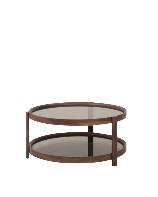 Column Coffee Table - Walnut