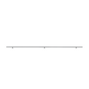 Ellipse Black Pendant Connection Bar - Large