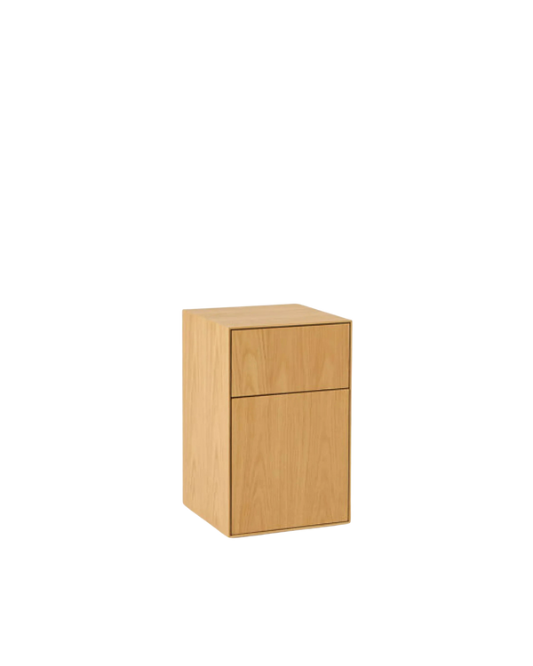 Plinth Bedside Left Hand - Oak