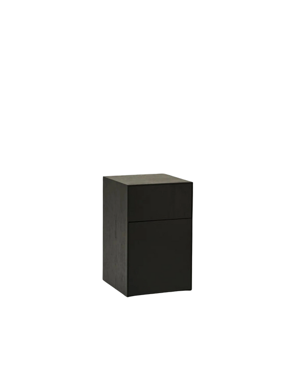 Plinth Bedside Right Hand - Black