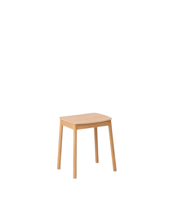 Radial Stool 45cm - Oak