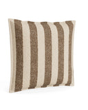 Hem Cushion 55cm x 55cm - Marnie Stripe Coconut