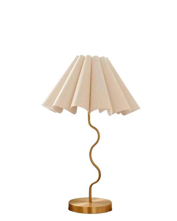 Cora Table Lamp - Neutral / Gold