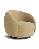 Lark Swivel Armchair - Silas Honey