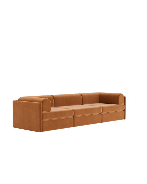 Addy 4 Seater Sofa - Opal Ochre