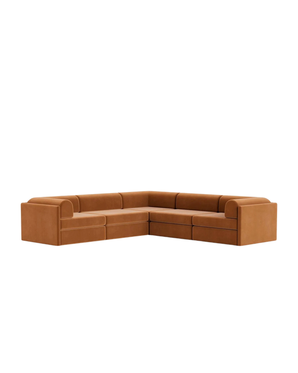 Addy Corner Sofa - Opal Ochre