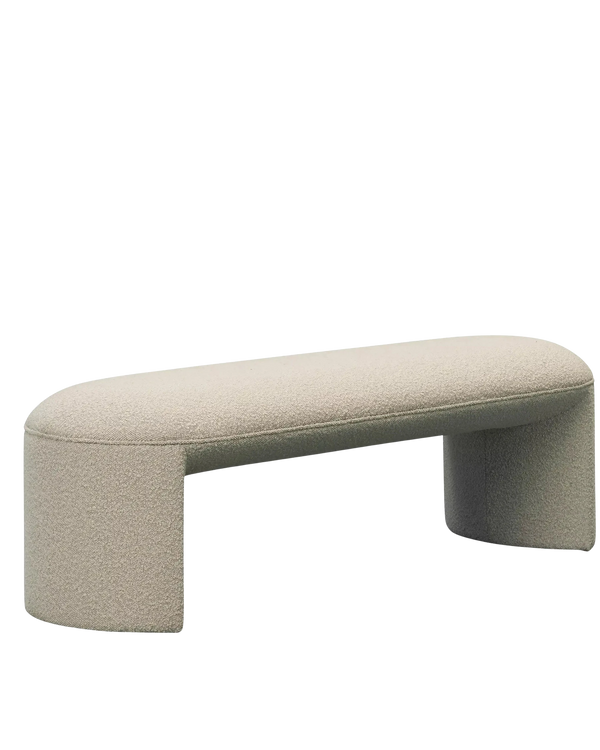 Almos Bench - Copenhagen Grey