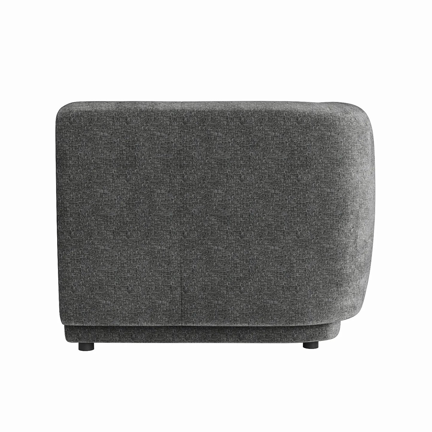 Plum Chaise Corner Module - City Grey