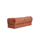 Tulip 3 Seater Sofa - Decent Cinnamon