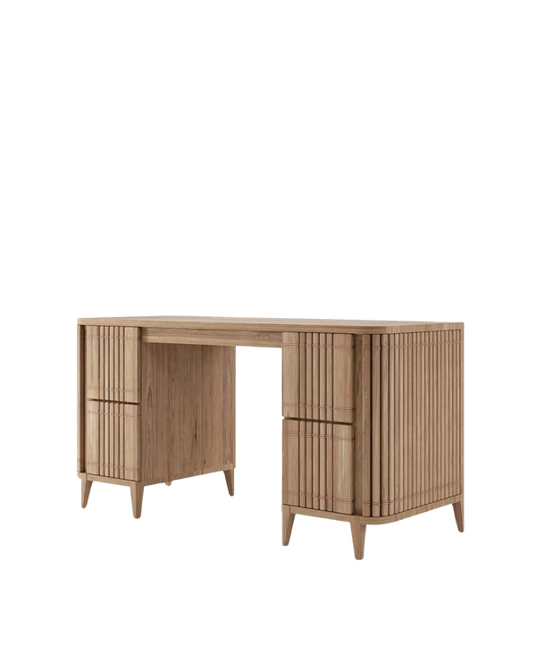 Koppar Desk - Patina Oak