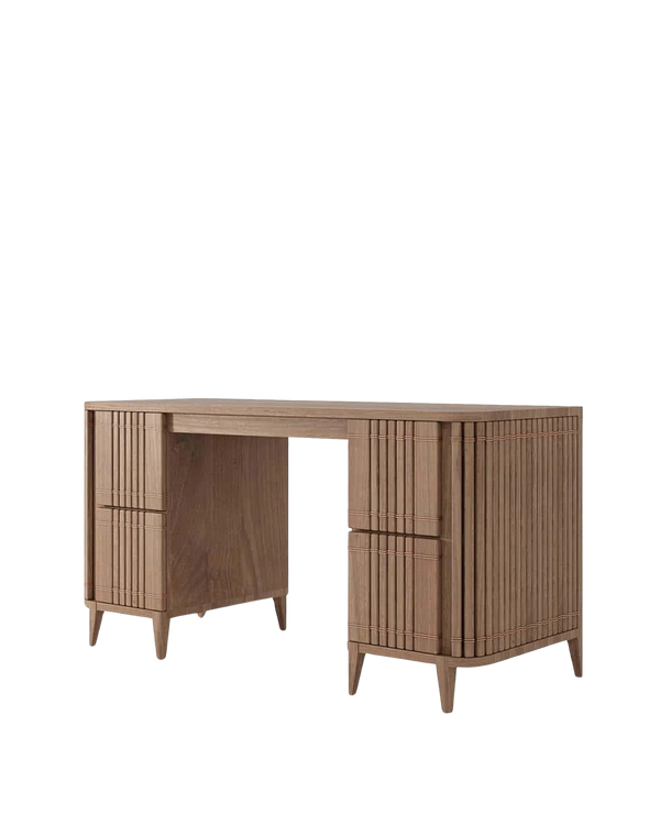 Koppar Desk - Teak