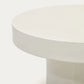 Aiguablava Round Coffee Table - White