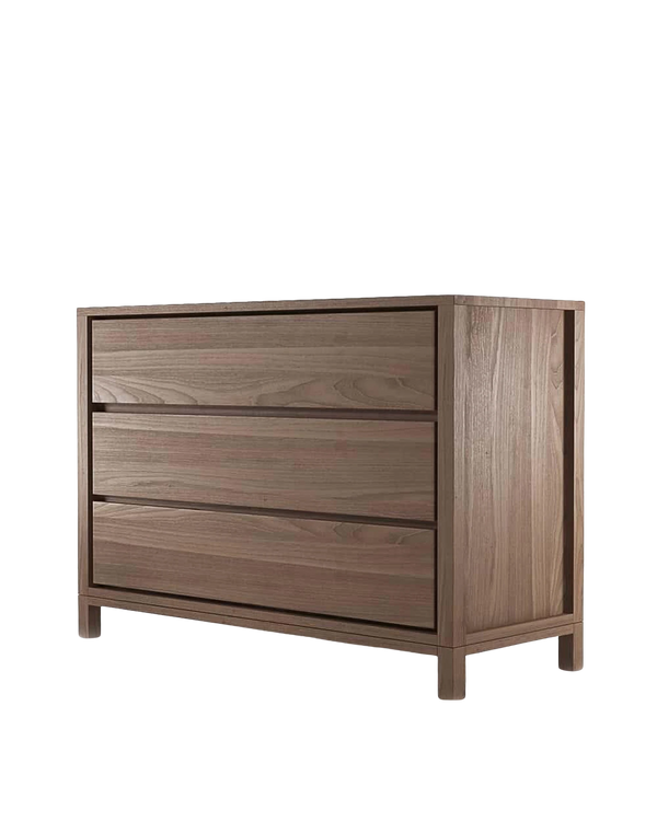 Solid Chest 3 Drawers - Teak
