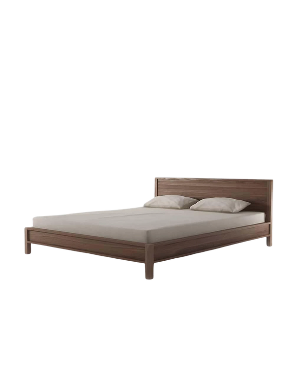 Solid King Bed - Teak