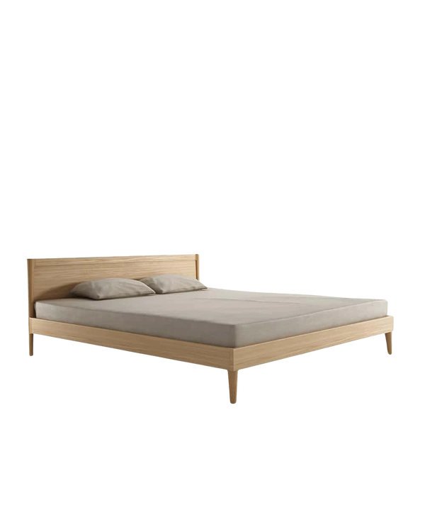 Vintage King Bed - Oak