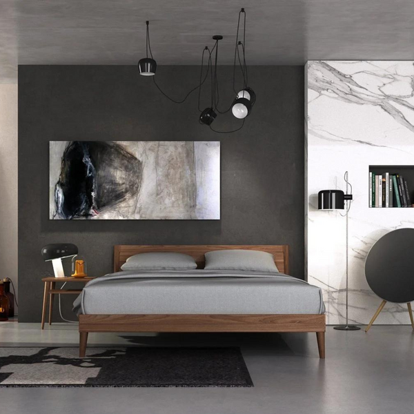 Vintage King Bed - Teak