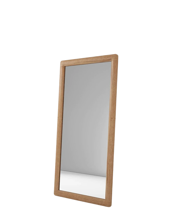 Vintage Floor Mirror - Teak