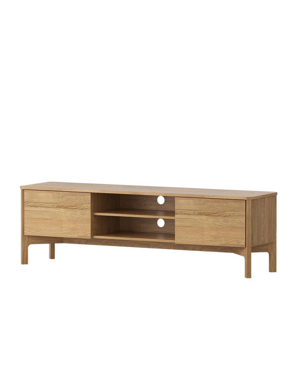 Aksel Entertainment Unit 180cm - Oak