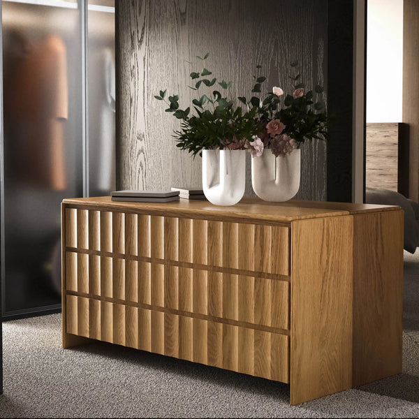 Anton 6 Drawer Chest - Oak