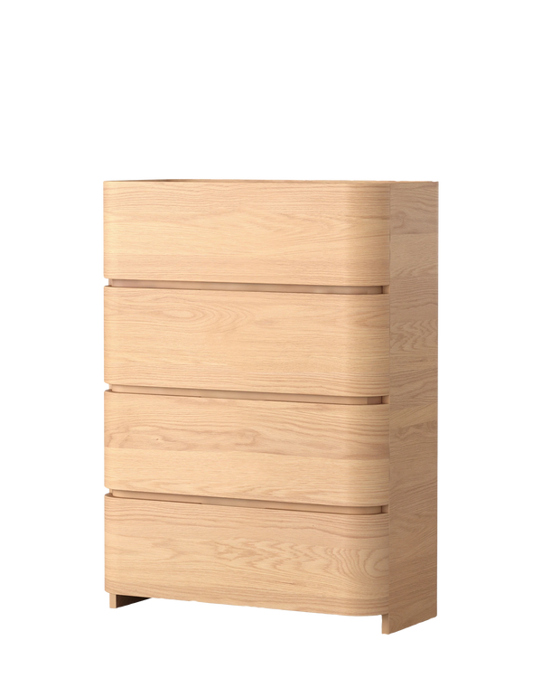Brodie Four Drawer Chest - Oak
