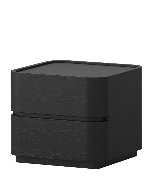 Clayton Bedside Table - Black