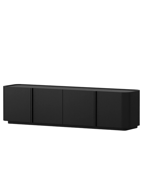 Clayton Entertainment Unit 180cm - Black