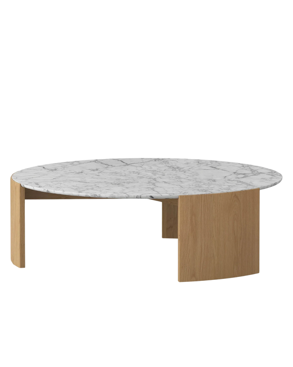 Orla Round Coffee Table 130cm - Oak