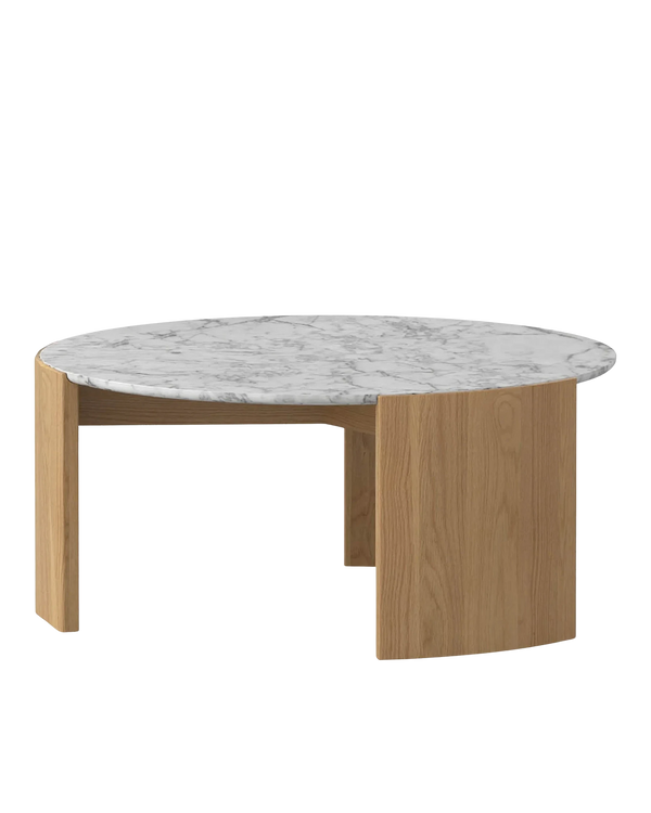 Orla Round Coffee Table 90cm - Oak