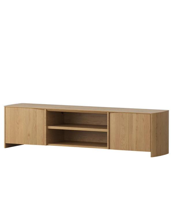 Lana Entertainment Unit 200cm - Oak