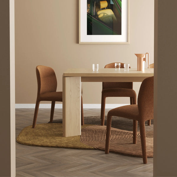 Remy Dining Table 200cm - Oak Crema