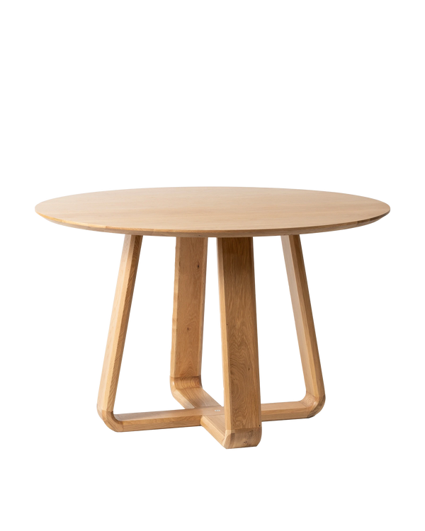 Russo Round Dining Table 120cm - Oak