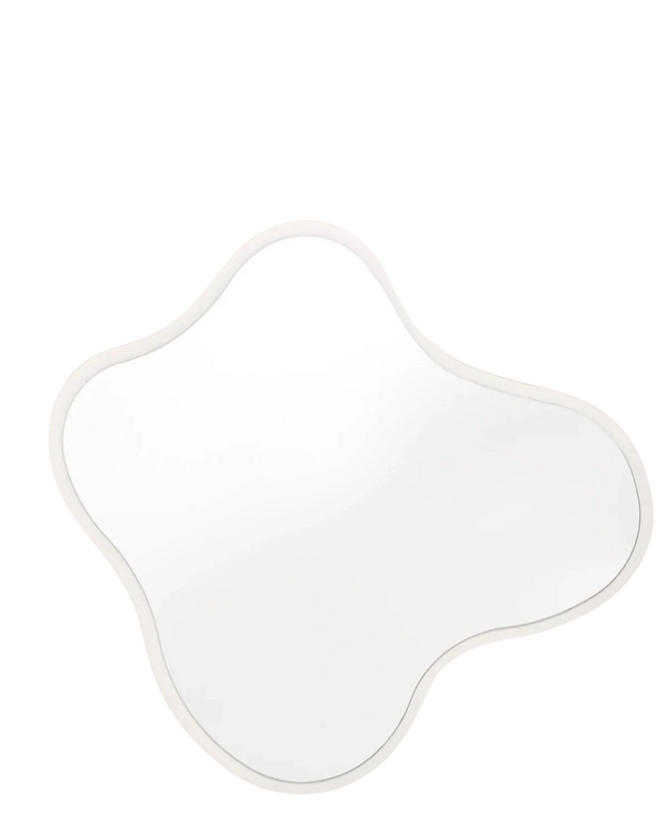 Blob Wall Mirror - Pale Grey