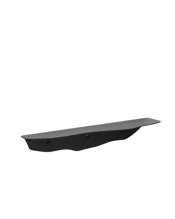 Fold Wavy Shelf 35cm - Black