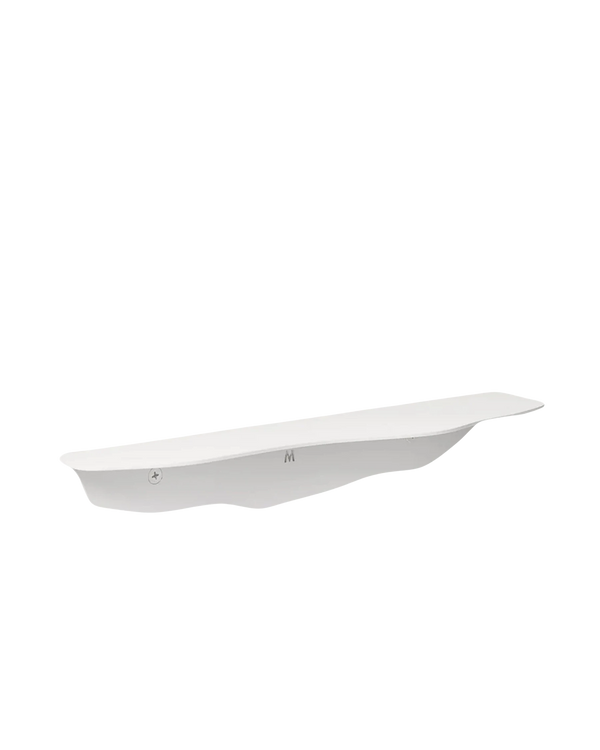Fold Wavy Shelf 35cm - White