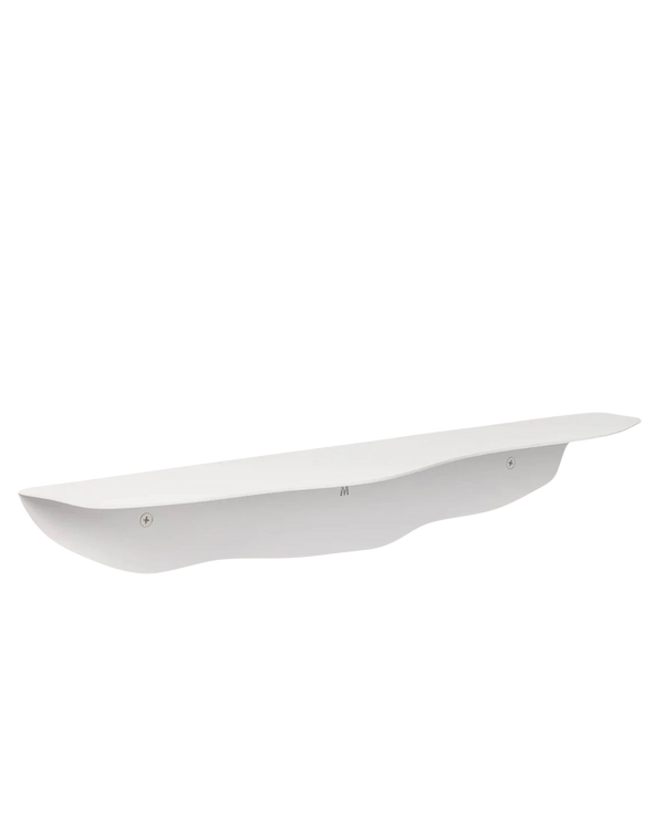 Fold Wavy Shelf 75cm - White