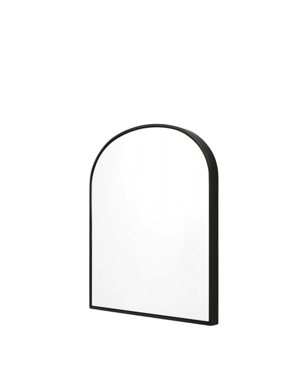 Bella Small Arch Mirror - Black