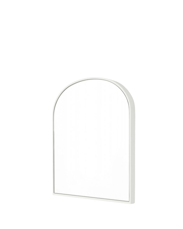 Bella Small Arch Mirror - Bright White