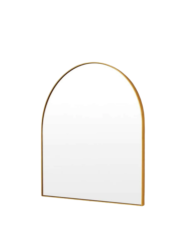 Bjorn Arch Mirror - Brass