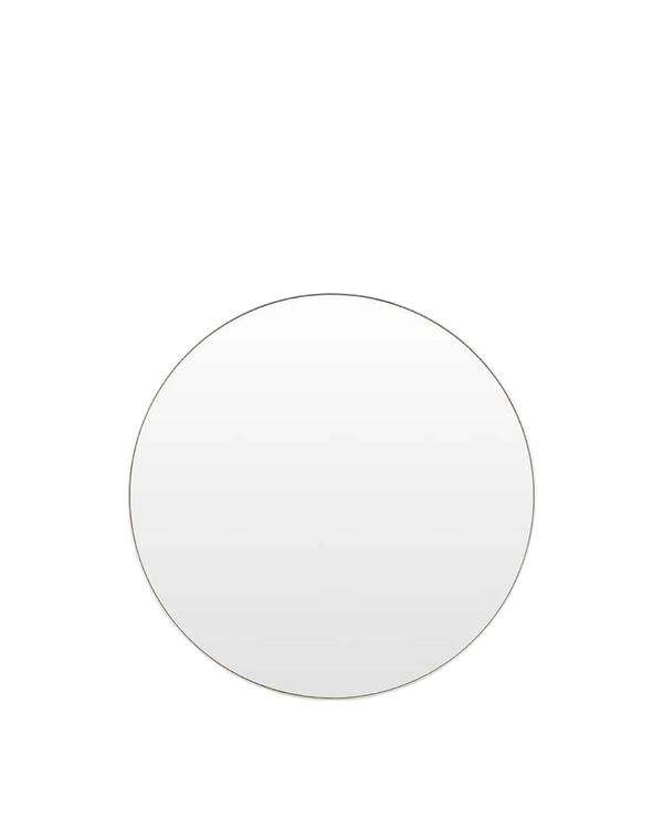 Bjorn Round Mirror - Silver 80cm